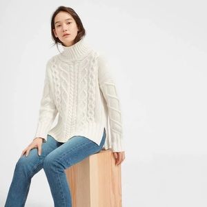 Everlane Wool/Cashmere Turtleneck Sweater